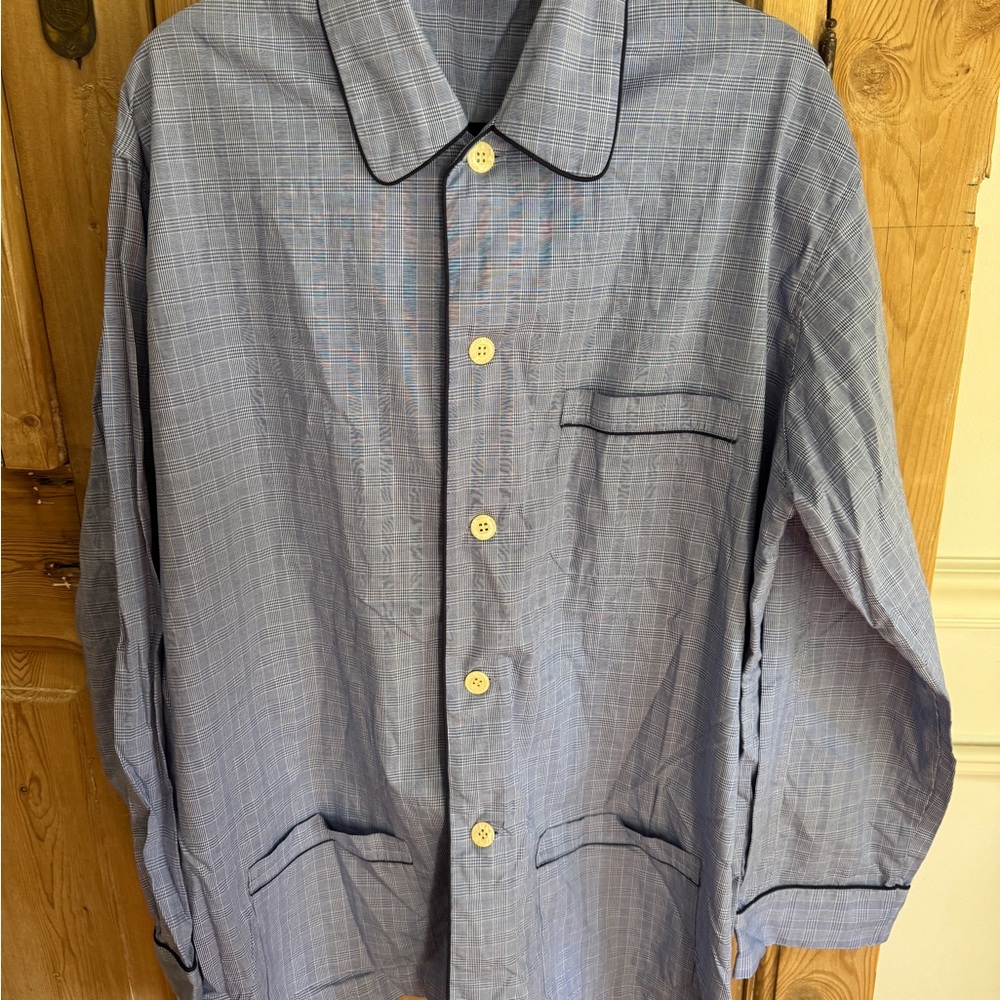 EUC Derek Rose of London Men’s Pajama Nightshirt/Top